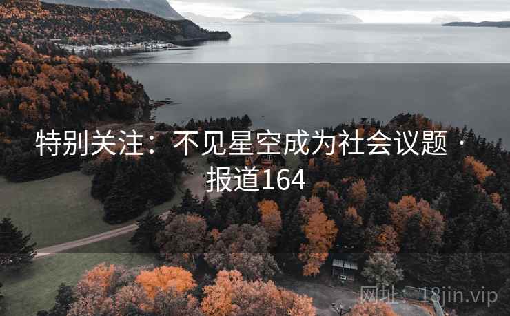 特别关注：不见星空成为社会议题 · 报道164